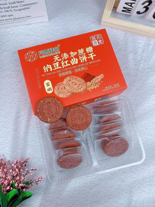 纳豆红曲饼干
