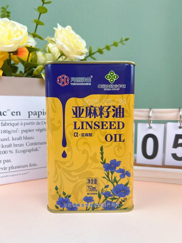 铁桶亚麻籽油