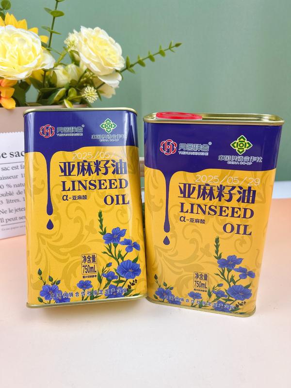 铁桶亚麻籽油