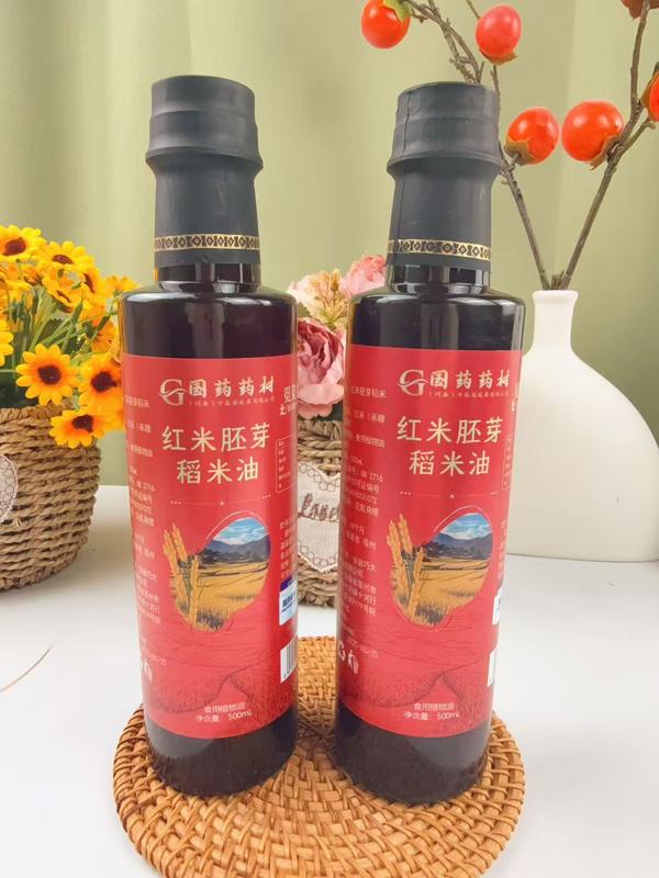 国药红米稻米油
