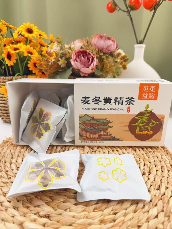 麦冬黄精茶