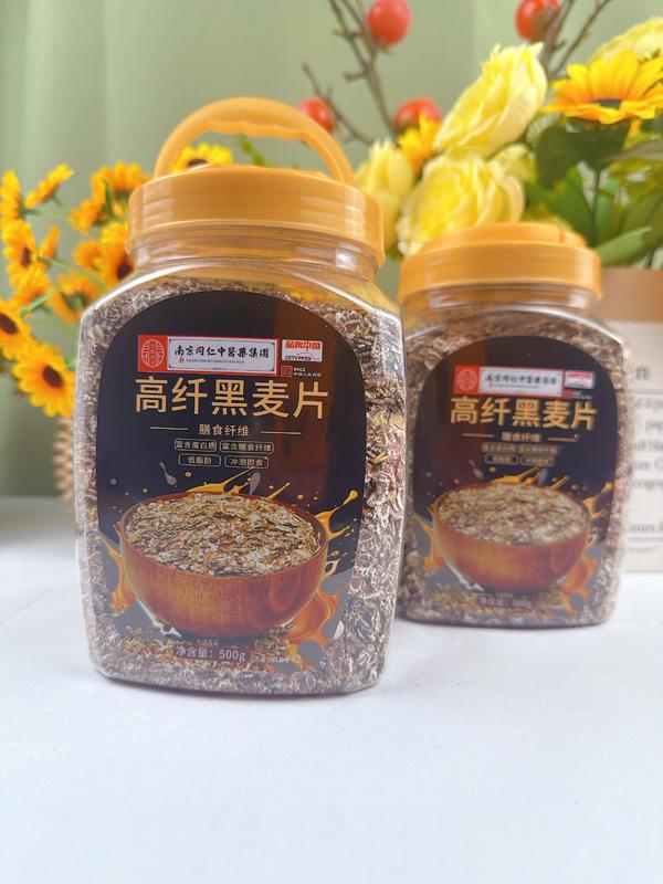 高纤黑麦片