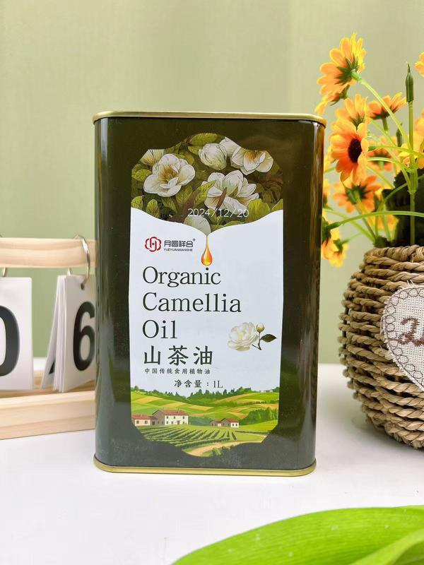 1升铁桶山茶油