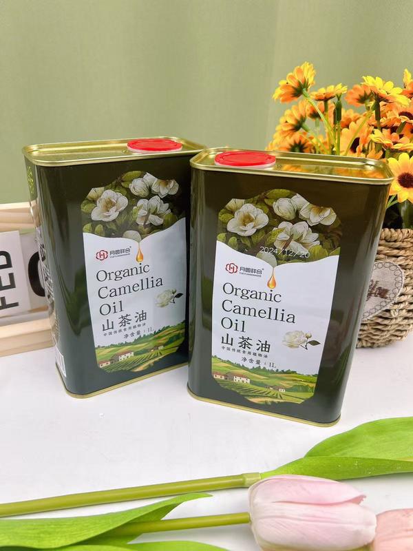 1升铁桶山茶油