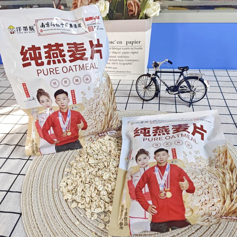 纯燕麦片300克