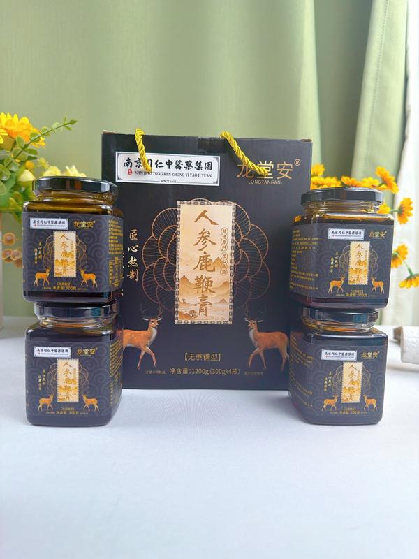盒装人参鹿鞭膏