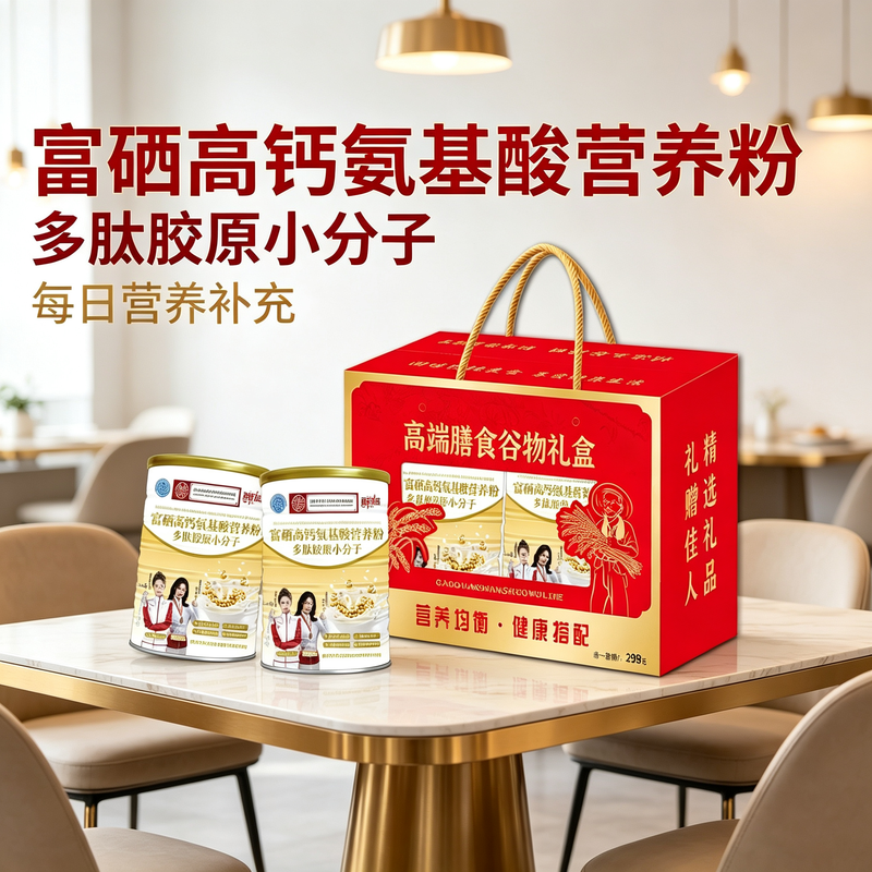 富硒氨基酸蛋白粉礼盒