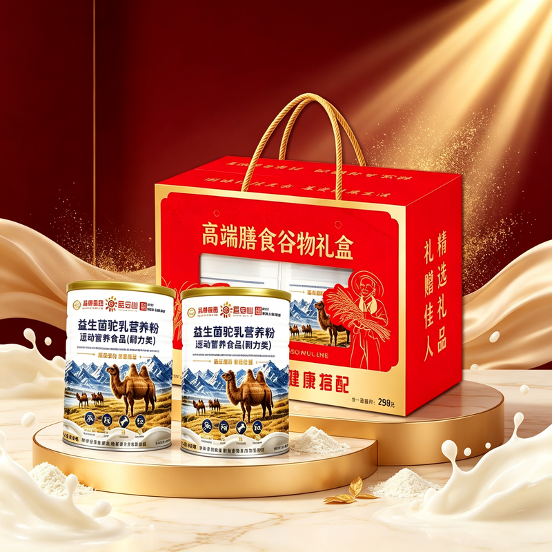驼奶营养粉礼盒