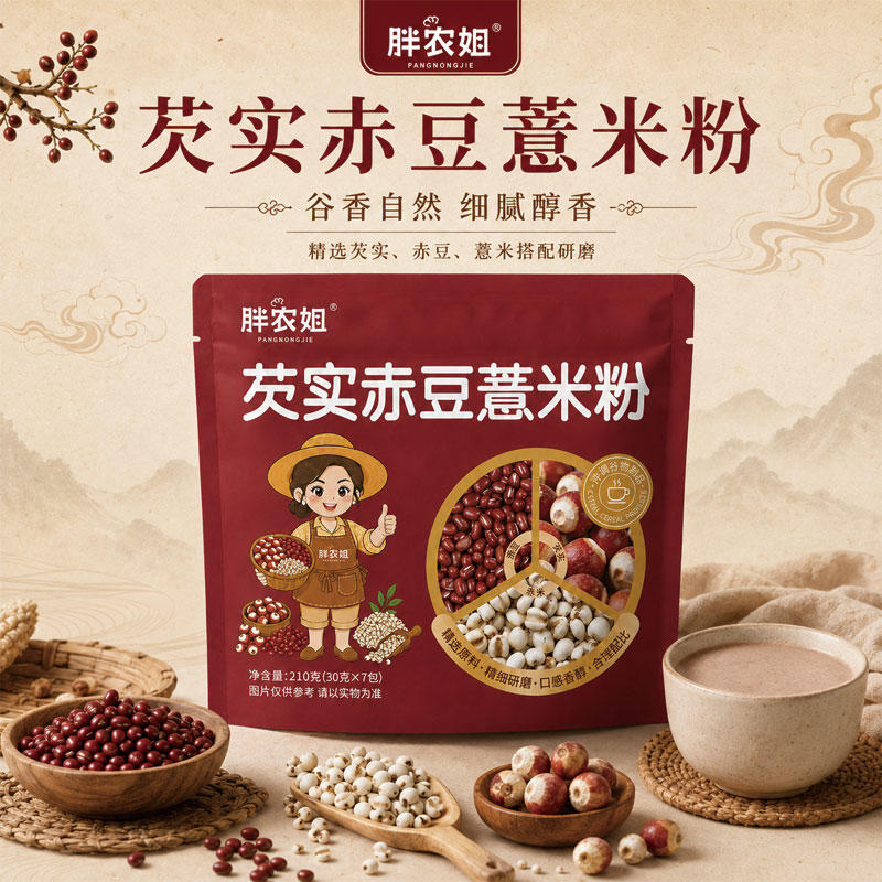 芡实赤豆薏米粉